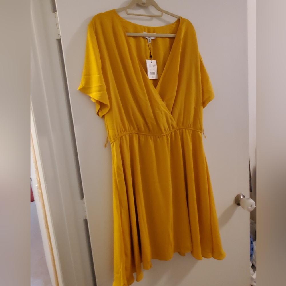 Mustard Yellow/ Gold Dress